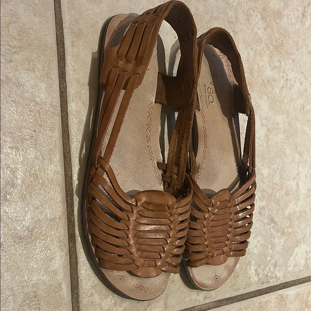 SO Women's Brown Sandals - Picture 2 of 4